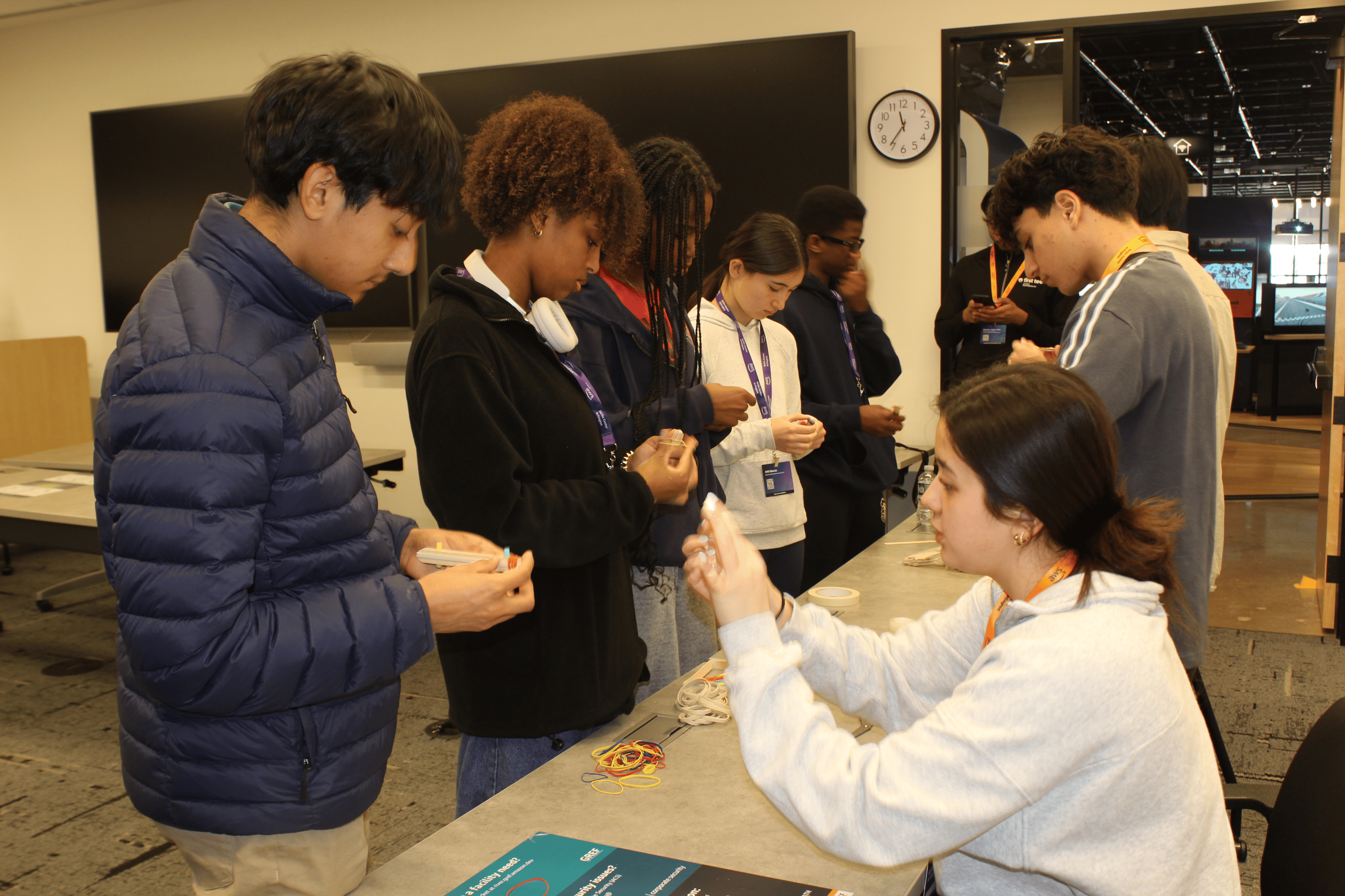 Peer mentoring in action